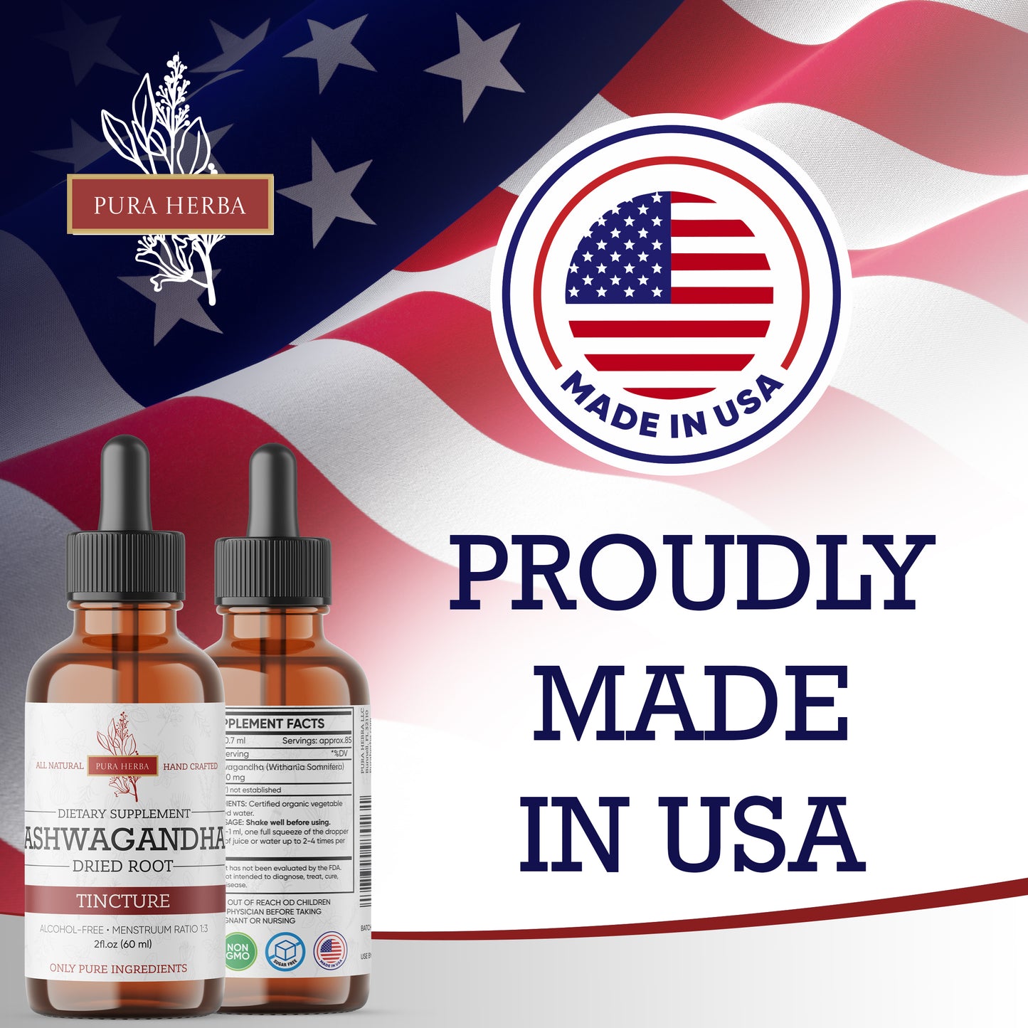 Ashwagandha Root Tincture - 2 Fl Oz
