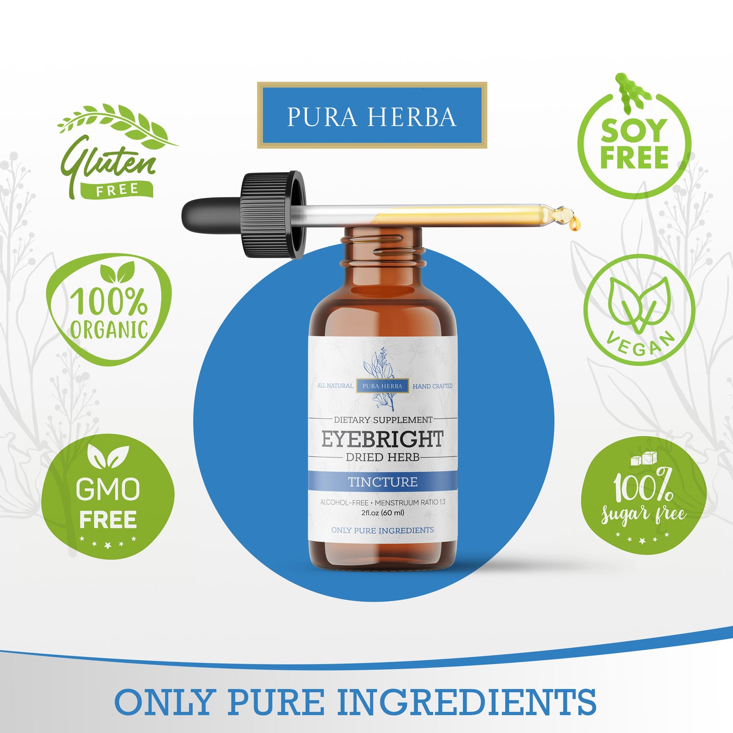 Eyebright Oral Drops Tincture - 2 Fl Oz