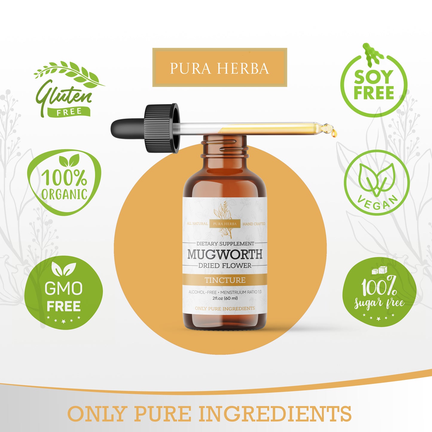 Mugwort Tincture - 2 Fl Oz