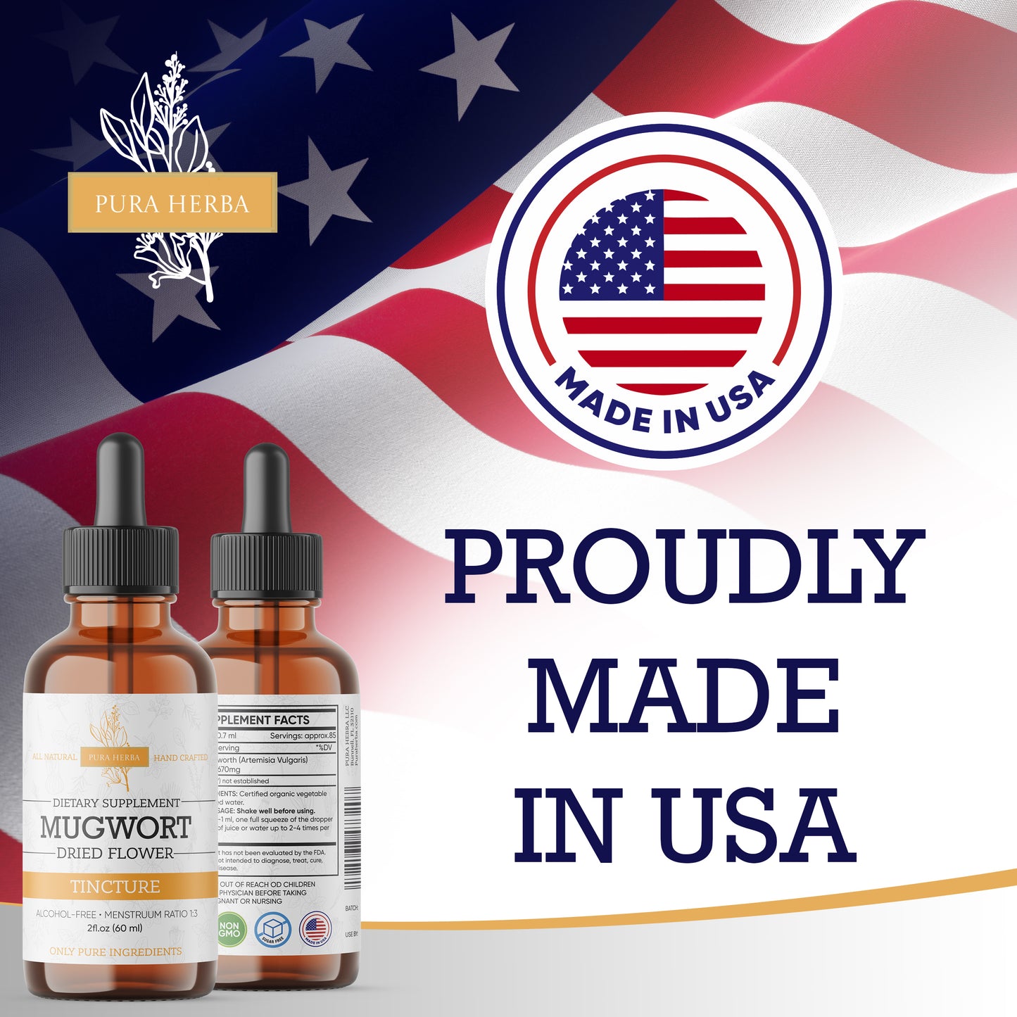 Mugwort Tincture - 2 Fl Oz