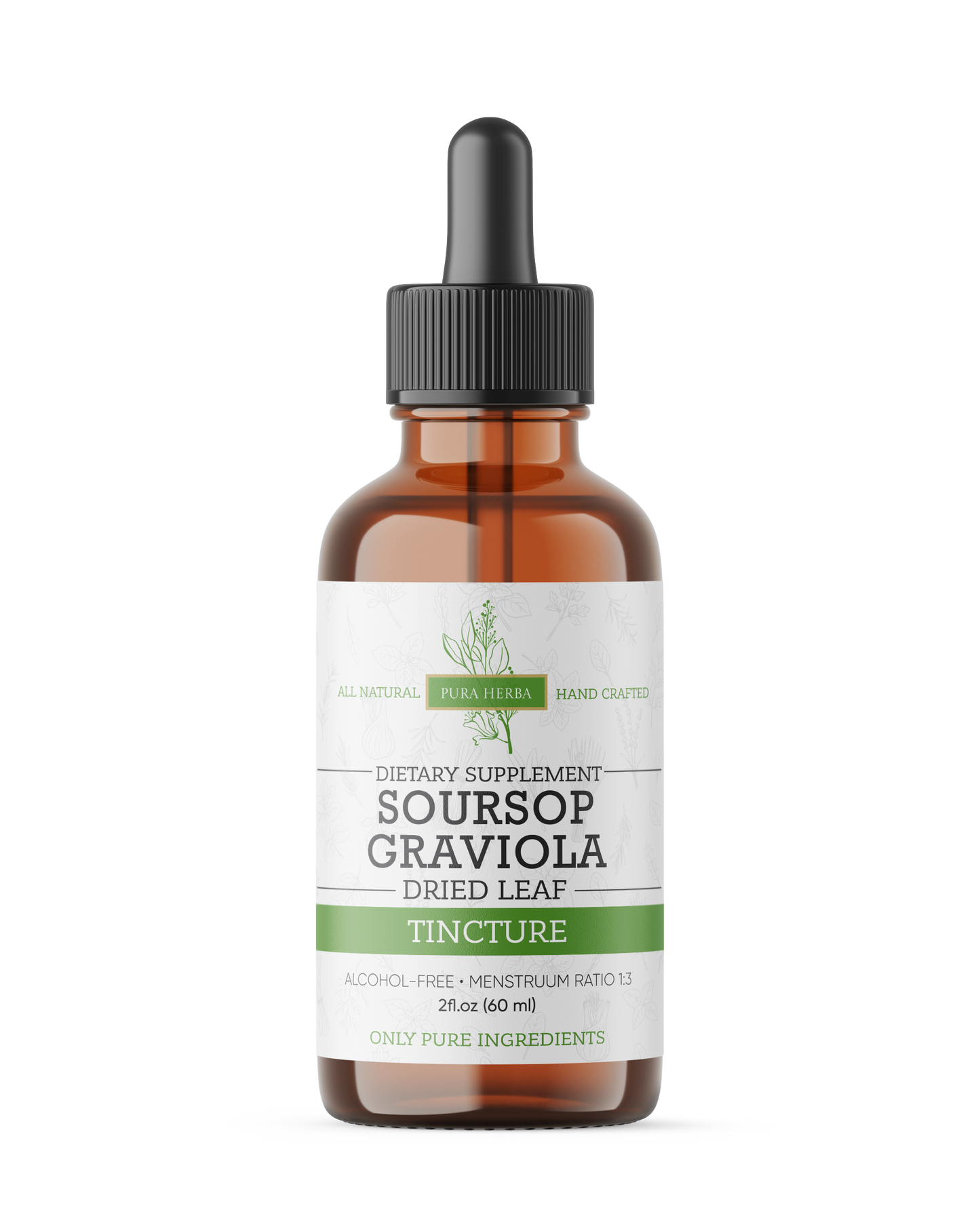 Soursop Graviola Leaf Extract - 2 Fl Oz
