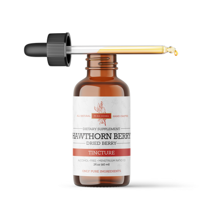 Hawthorn Berry Liquid Extract - 2 FL Oz