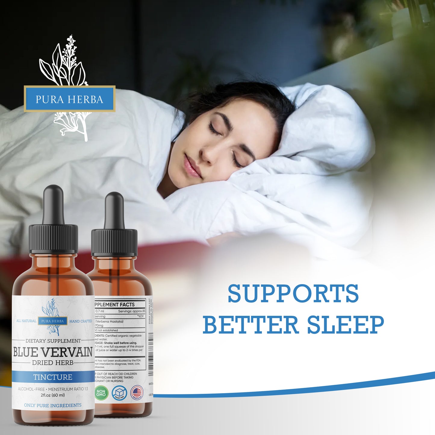 Blue Vervain Tincture - 2 Fl Oz