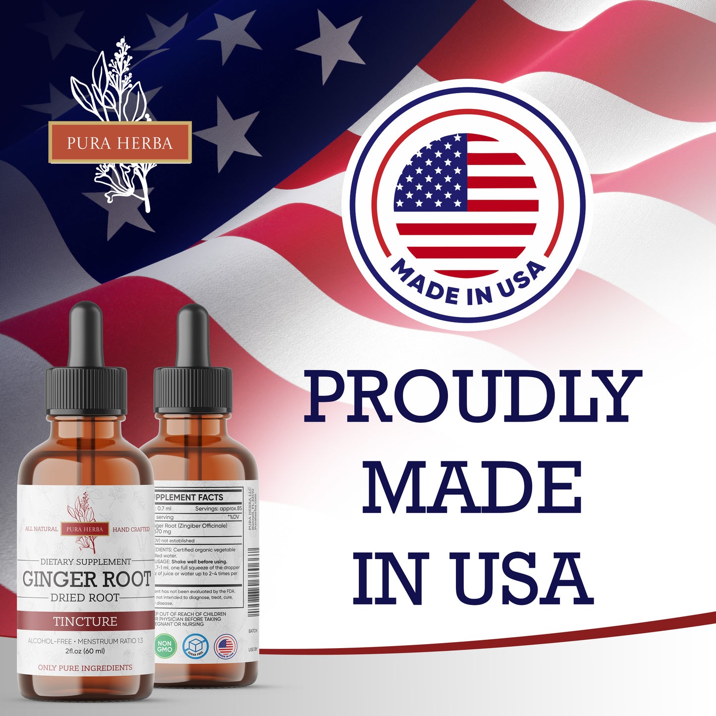 Ginger Root Liquid Drops  - 2 FL Oz