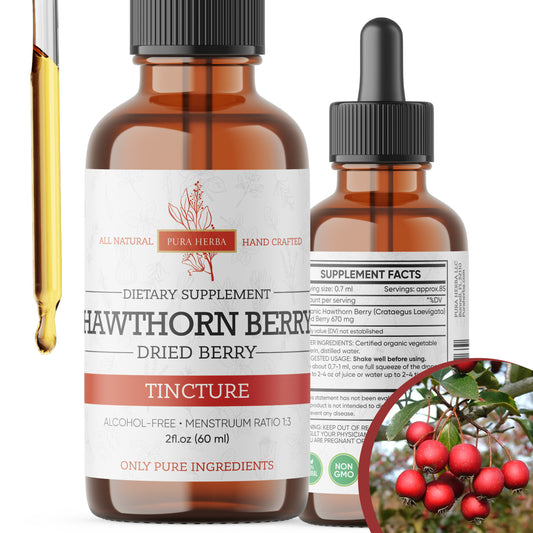 Hawthorn Berry Liquid Extract - 2 FL Oz