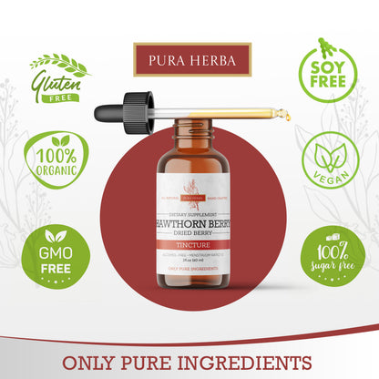 Hawthorn Berry Liquid Extract - 2 FL Oz