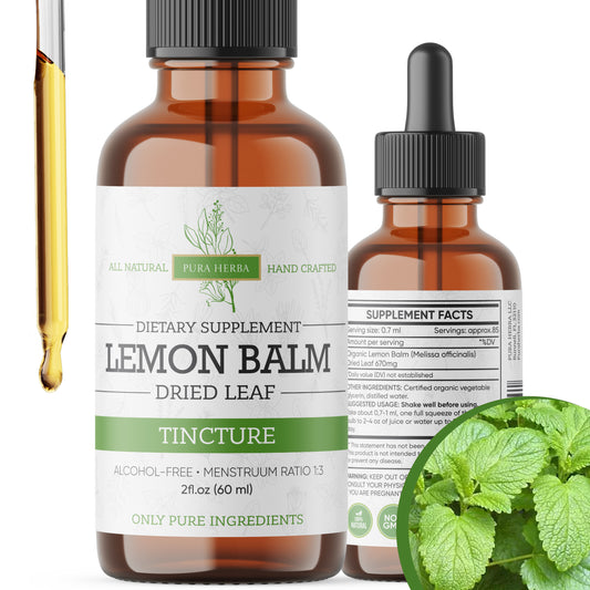 Lemon Balm Tincture - 2 Fl Oz