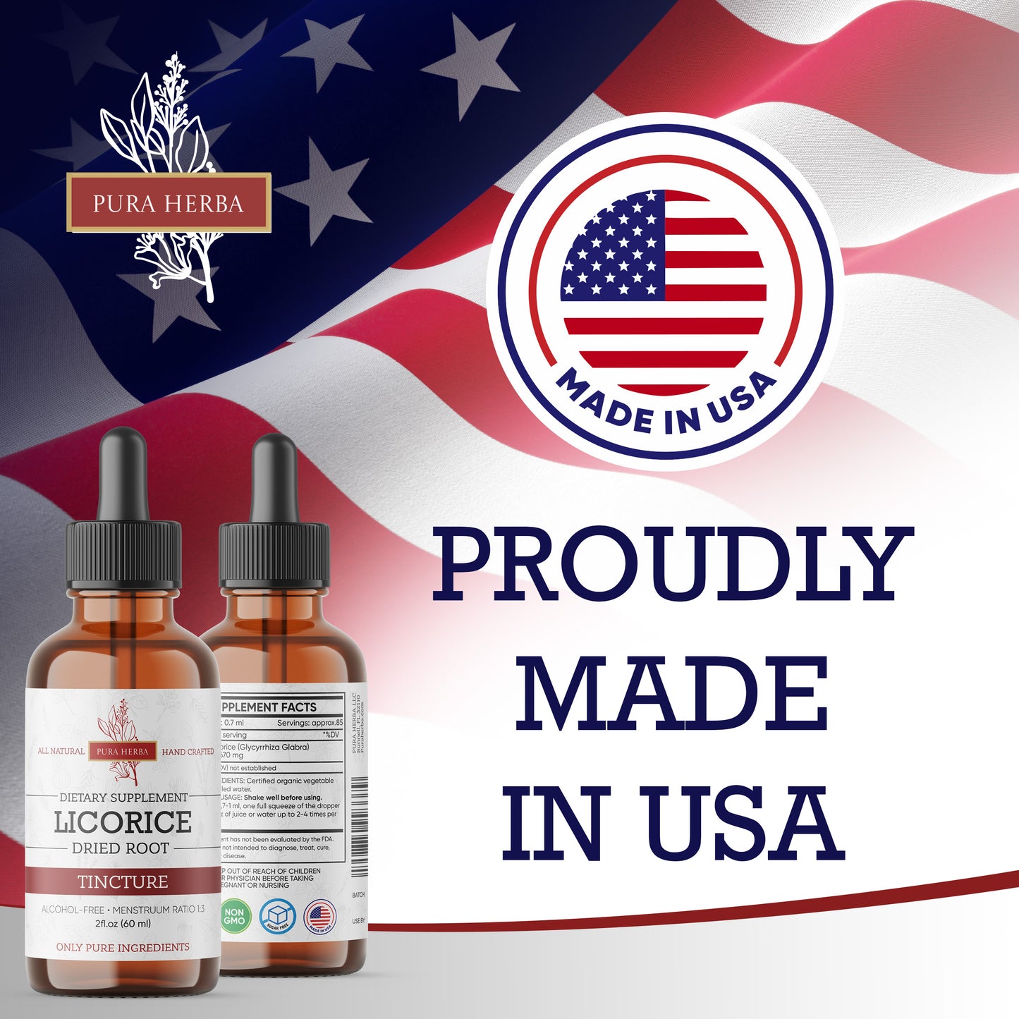 Licorice Root Liquid Extract  - 2 FL Oz