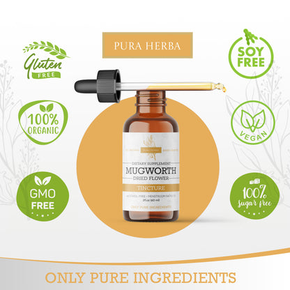 Mugwort Tincture - 2 Fl Oz