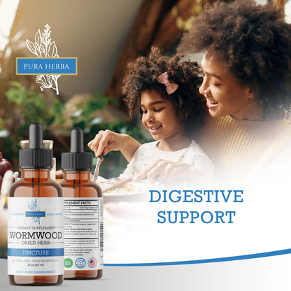 Organic Wormwood Tincture - 2 Fl Oz